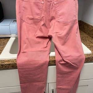 Ann Taylor loft womens jeans pink